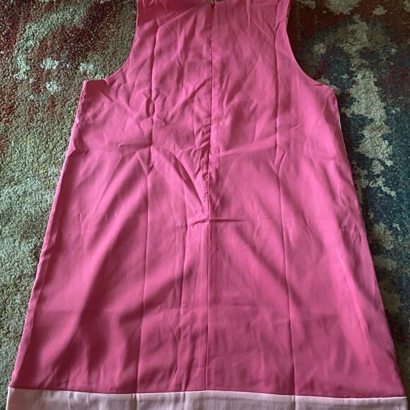 Girls sleeveless a-line dress with lining - Picture 4 of 5
